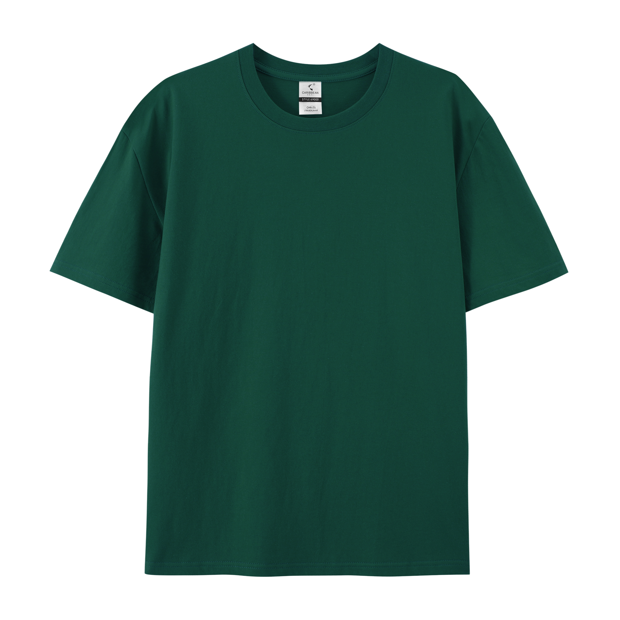 DTG Print Custom T shirt 3D Puff Print Heavyweight Cotton Jersey 220 gsm Tshirt Streetwear Graphic T-shirts for Men