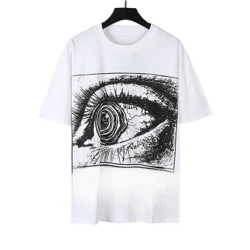 Wholesale High Quality 100% Cotton 230G Print Enzyme Wash drop Shoulder Heavyweight Hiphop Oversized Custom Unisex Men's Tshirts