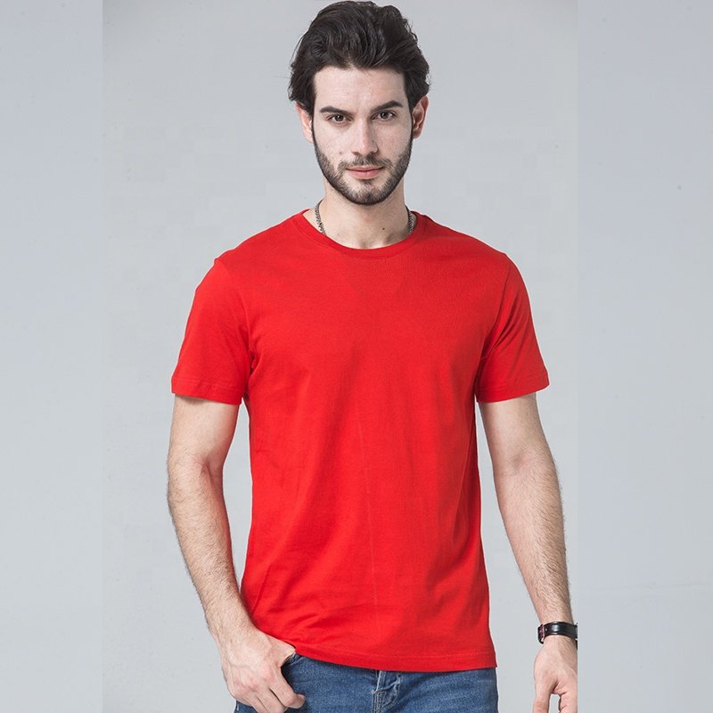 Men tshirt Print Summer Plain Tee Oem Customized t-Shirt custom logo Printing plus size tee shirts cotton men's t-shirts