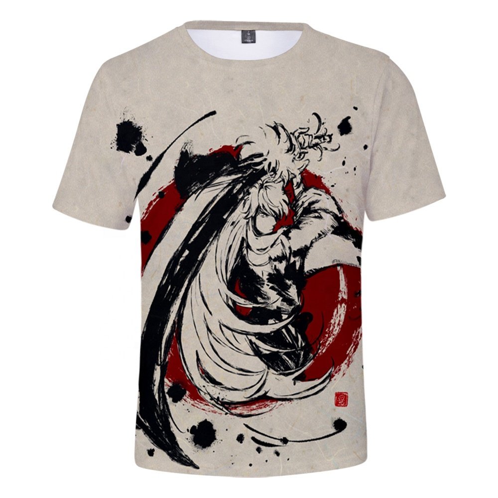 New Design Japanese Anime T Shirt Wholesale Printed Anime T Shirt Supplier Top Sale 3d T Shirt Manufacturer