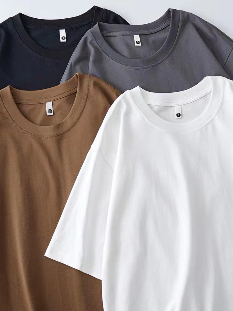 High Quality Cotton Custom T Shirt For Men Blank Heavy Weight 300g Oversized Tshirt Printing Men's T-Shirts
