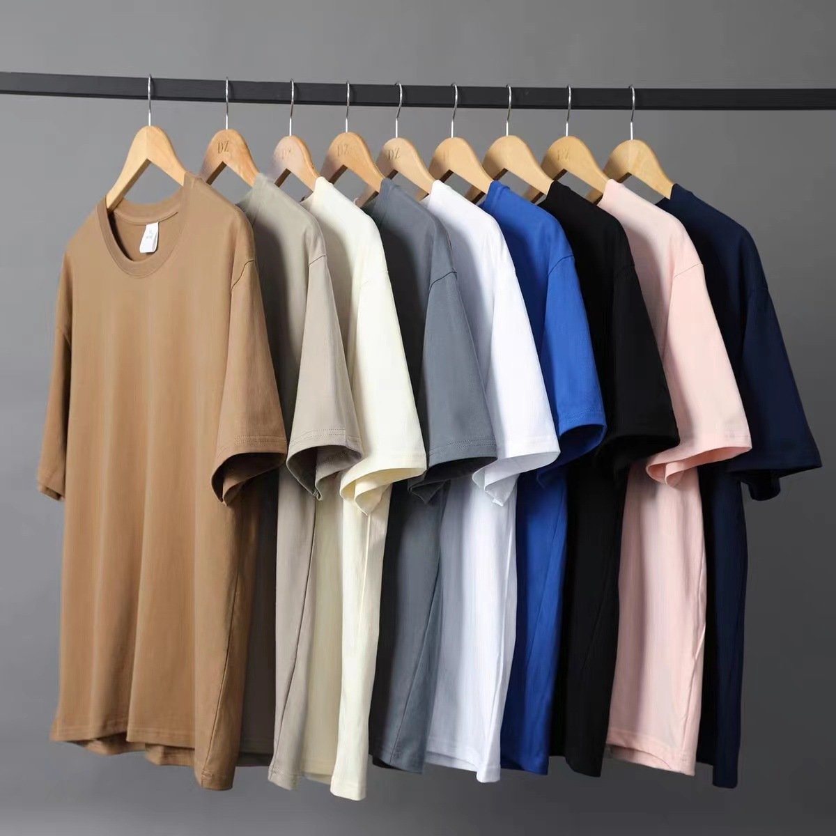 High Quality Cotton Custom T Shirt For Men Blank Heavy Weight 300g Oversized Tshirt Printing Men's T-Shirts