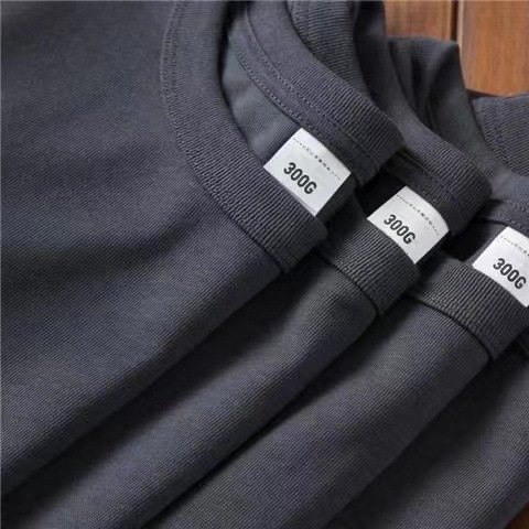 High Quality Cotton Custom T Shirt For Men Blank Heavy Weight 300g Oversized Tshirt Printing Men's T-Shirts