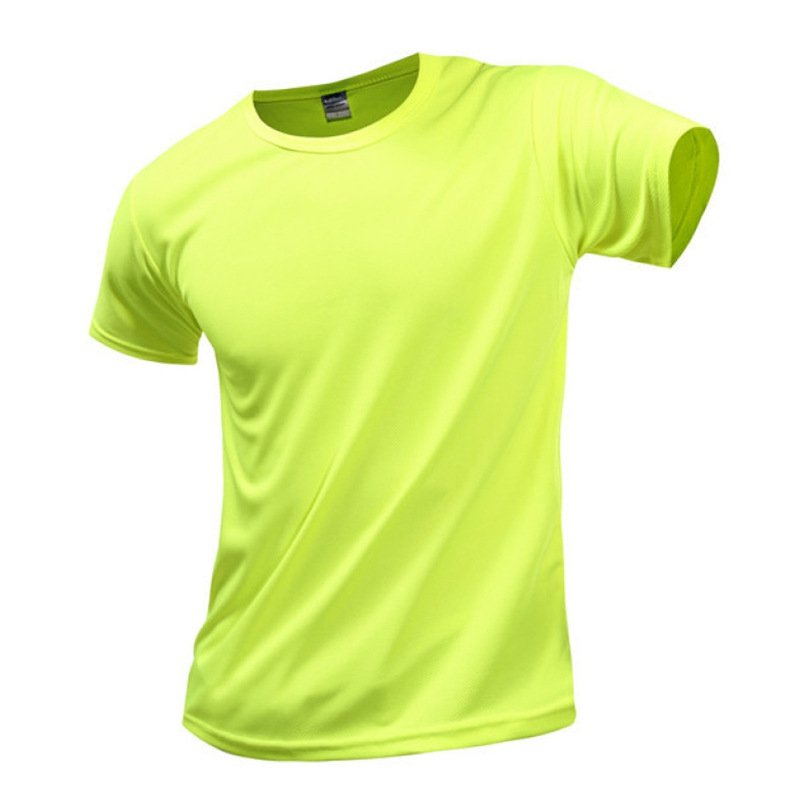 Wholesale printed logo polyester sublimation quick dry body fit ports running gym dry-fit custom logo men's t-shirt