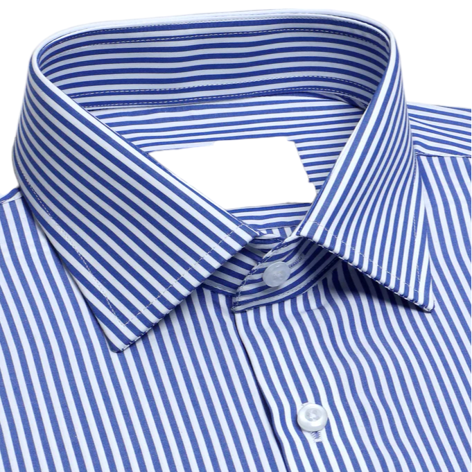 Blue shirt cotton/polyester shirt for office wear meticulously woven shirts summer t-shirt for men fashion clothes