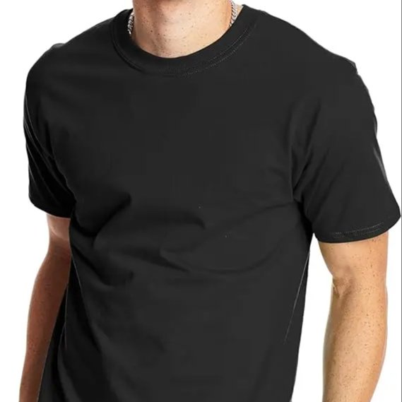 Men's Classic Round Neck Cotton T-shirt
