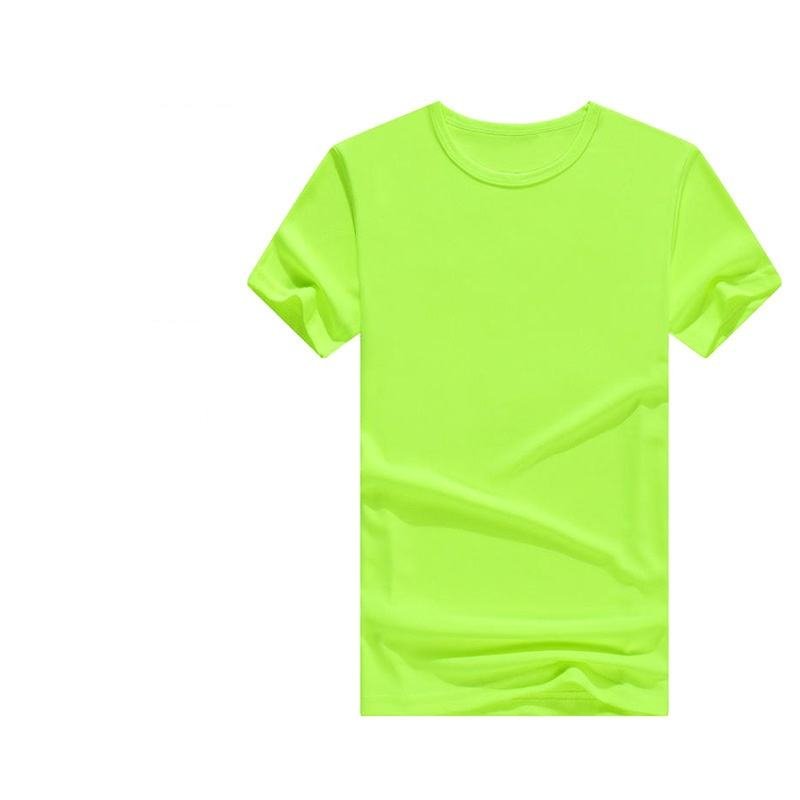 Wholesale stocking summer 14 colors Cheap Quick Dry 100% Polyester Plain Blank Men's T-shirt Custom Logo Printed Men T Shirts