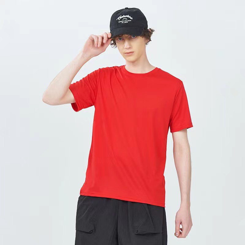 Wholesale Blank T Shirt Custom 100% Cotton t-shirt Printing logo for Mens Plain t shirts Printed White Black T Shirt