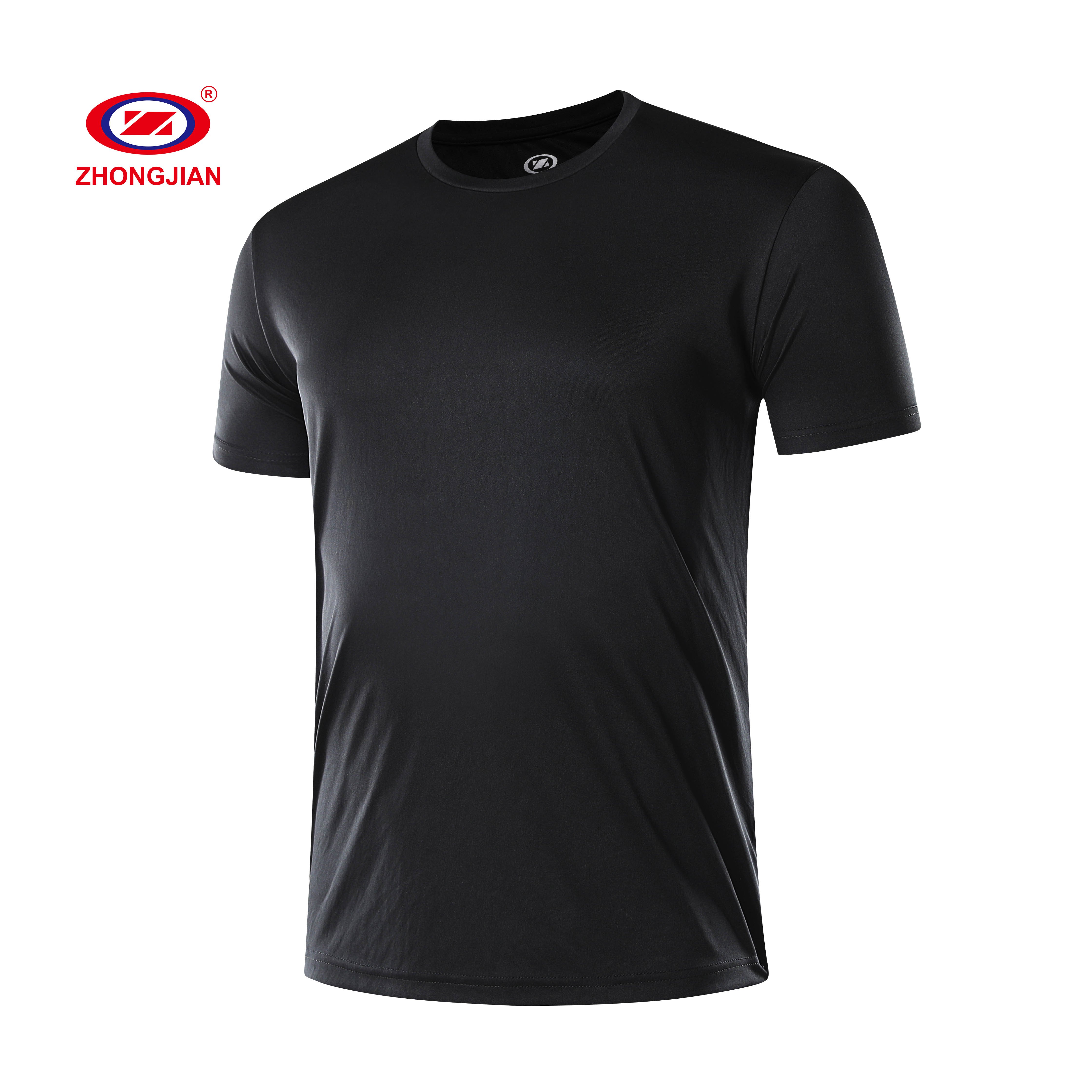 Summer Short Sleeves Man Tshirt Blank Muscle Fit Men's T Shirt T-shirts Fot Mens Casual Customized Logo Accept Gym Sportswear