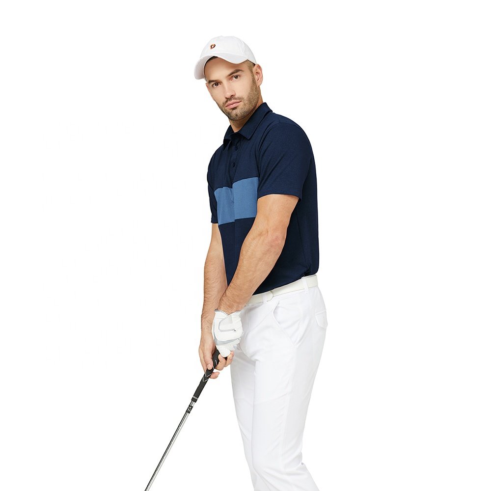 Men's golf polo shirt plain quick dry blank t shirts T-shirts for men Henley Quick Dry Breathable Anit-wrinkle Short Sleeve