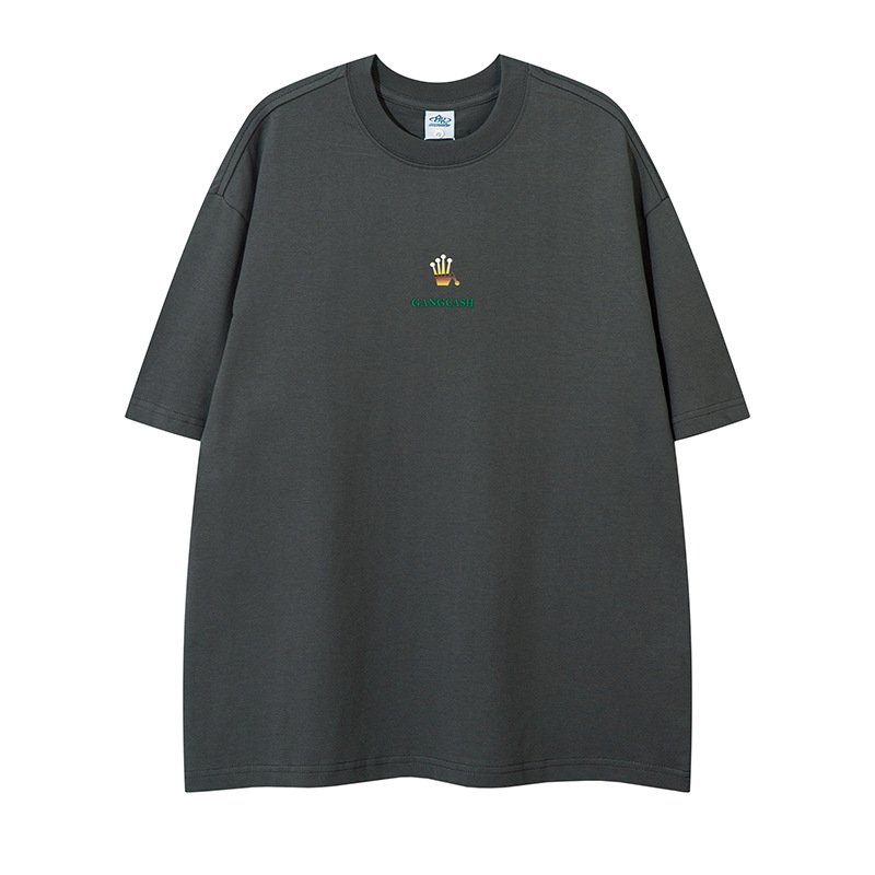 wholesale high quality sports plus size men's t-shirts luxury oversized 100% cotton drop shoulder t shirt men