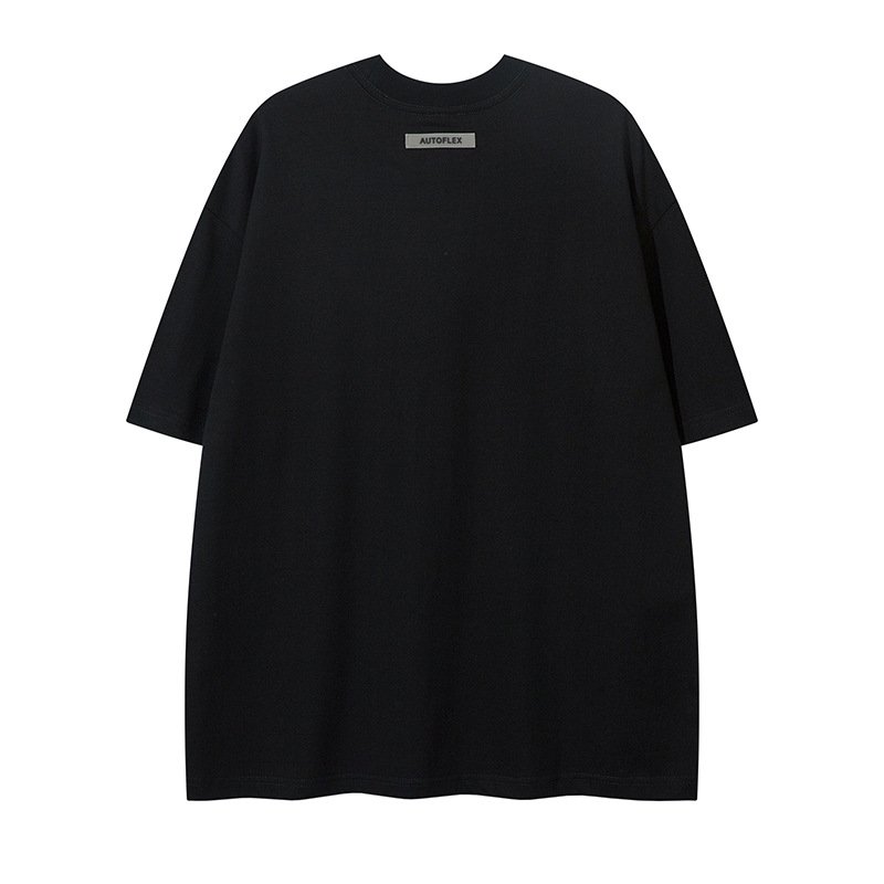 wholesale high quality sports plus size men's t-shirts luxury oversized 100% cotton drop shoulder t shirt men
