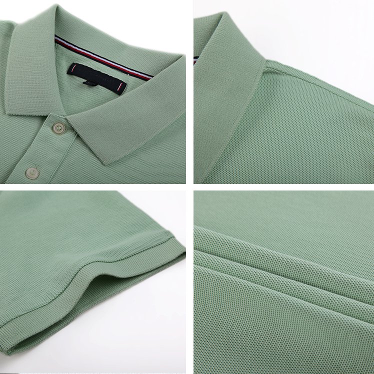 High Quality 100% Cotton Custom Logo Polo Shirts Golf Embroidered Man Plain T Shirt Coton Polo Shirts