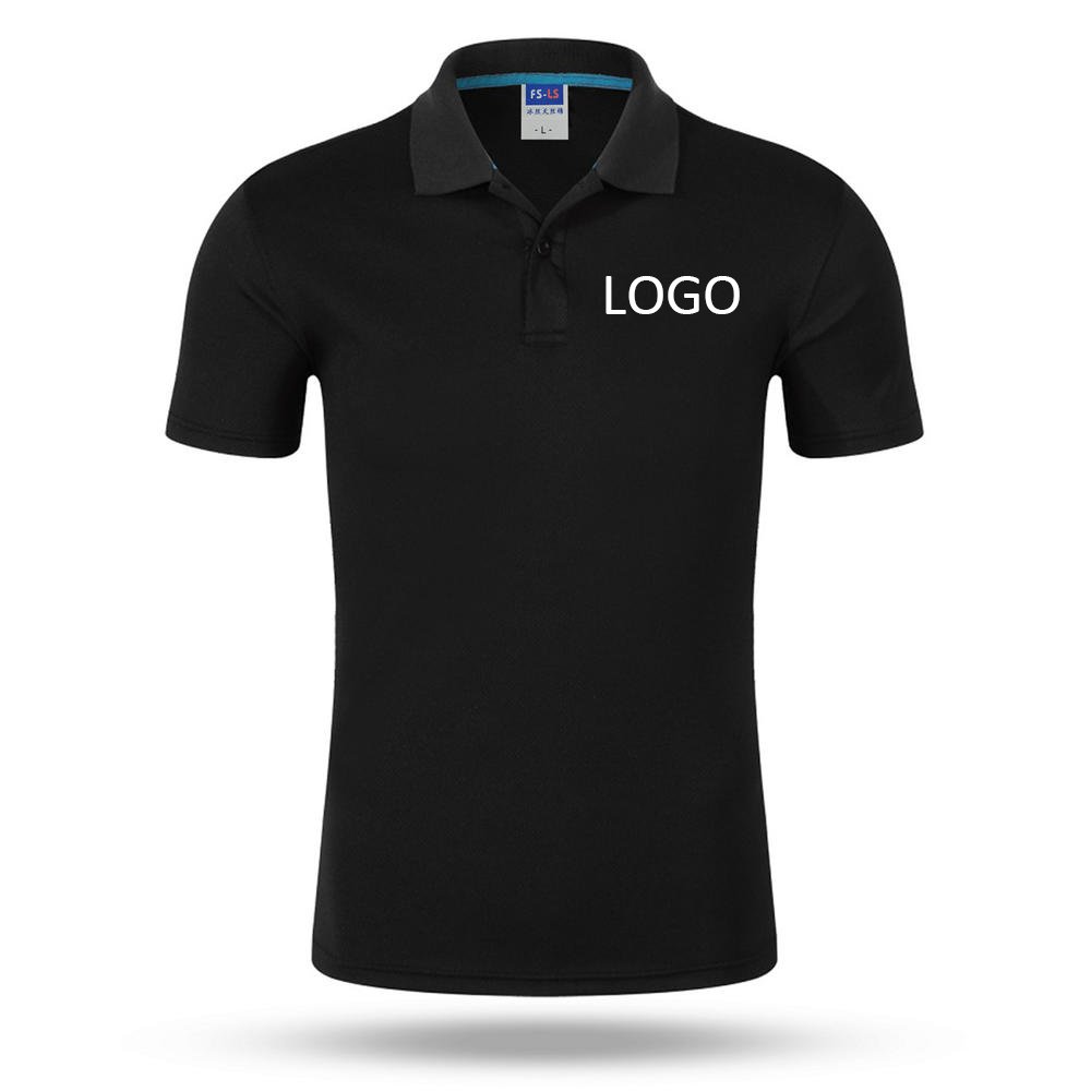 Factory price polyester cotton plain blank men polo shirts custom logo printed men's polo t shirt