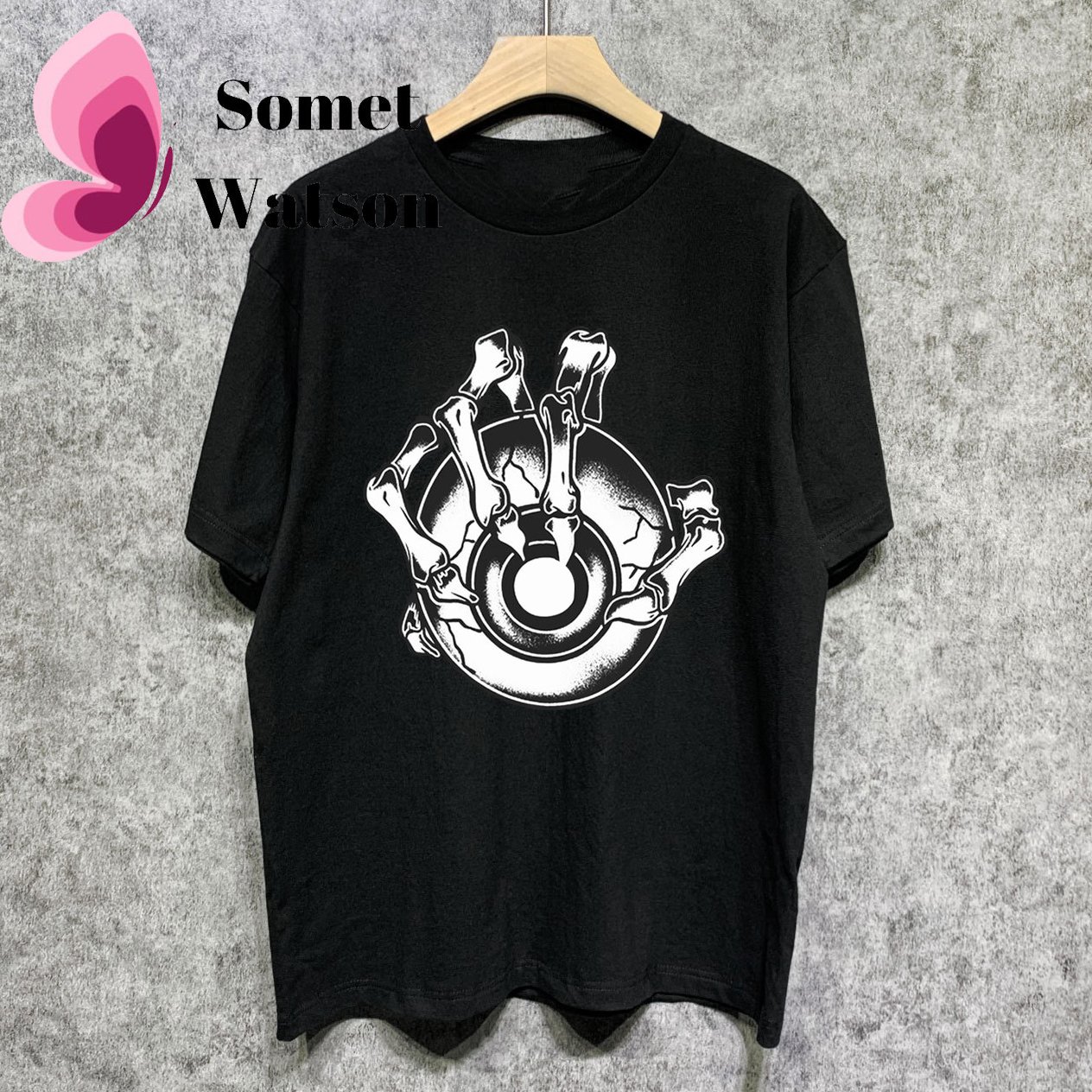 Hell Atlanta logo T-shirt carton summer unisex designer T-shirt customized logo hot selling new designs cotton T-shirt