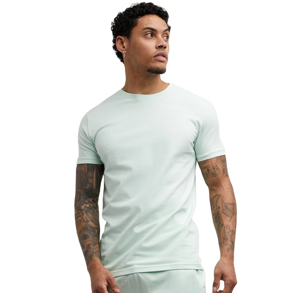 Soft Touch Blanks Colour 100% Cotton Heat Transfer Printing T-Shirt Custom Cotton T-Shirt for Men Wholesale China White T-Shirts