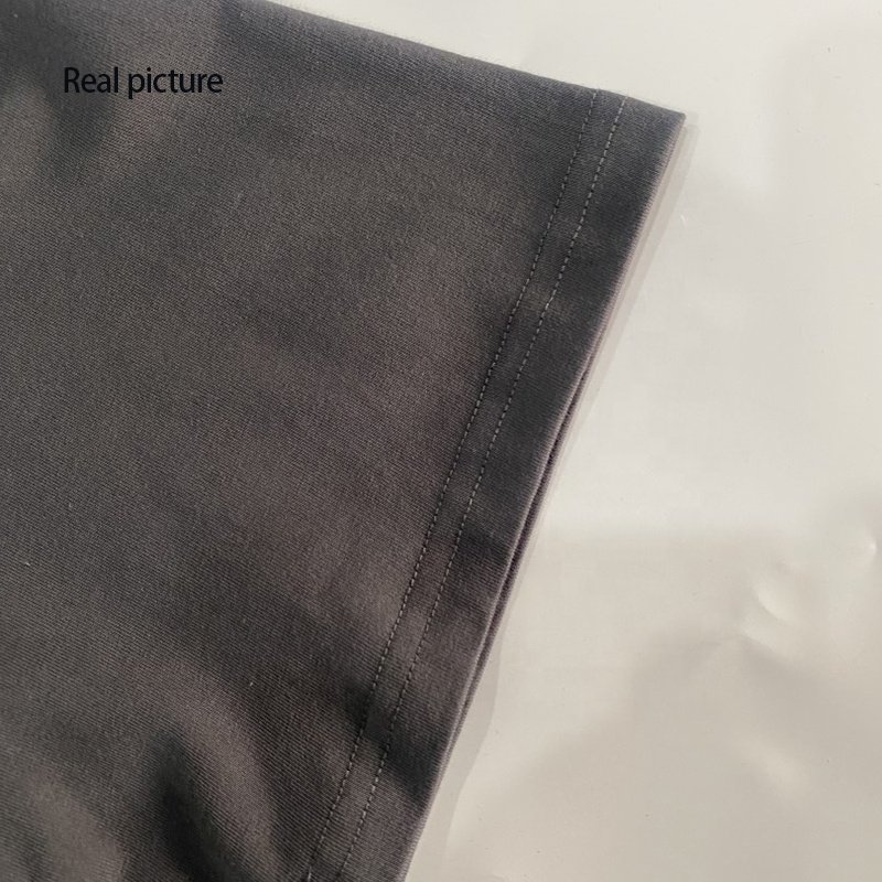 High Quality 220 Grams Wholesale Custom Logo Blank 100% cotton Plain T shirt men t shirts Men's T-shirts Printed