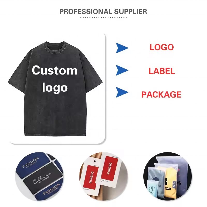 High Quality 220 Grams Wholesale Custom Logo Blank 100% cotton Plain T shirt men t shirts Men's T-shirts Printed