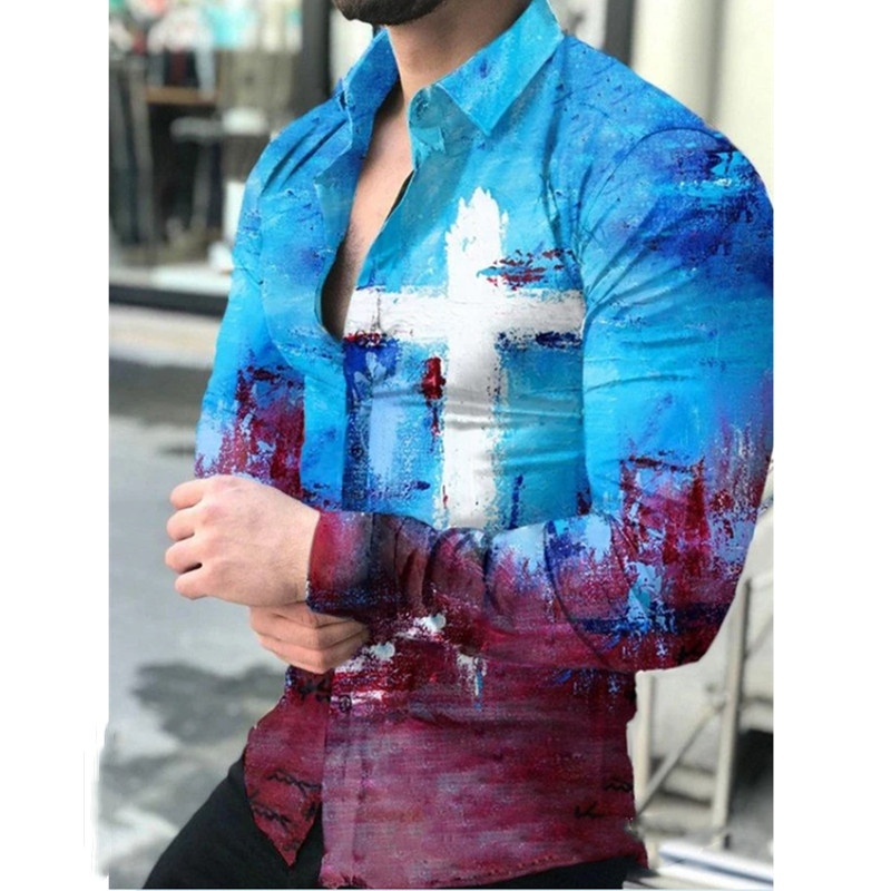 Luxe Men's Shirts Custom Men's Designer Long Sleeve Shirts Slim Fit Men's Casual Shirts chemise pour homme