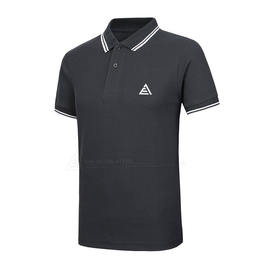 High Quality Men's Polo T-Shirt with Unique Design Quick Dry Casual Print Short Sleeves Plus Size New Arrival