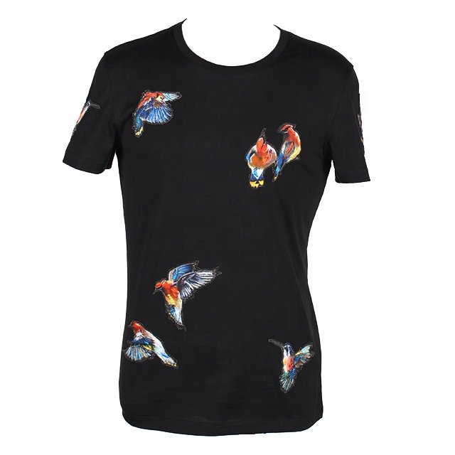 men's shirts mens t shirt plain 100% cotton 300 gsm gym tshirts wholesale printing plus size t shirt T-shirt cotton for men