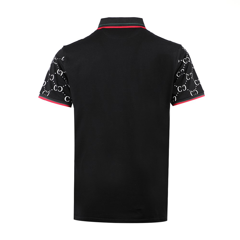 Factory supply high quality polo shirts designer men's t-shirts polo with printed