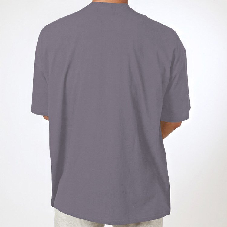 High Quality Streetwear Luxury Blank American Oversized White Unisex Plain 100% Cotton Custom T Shirt For Men