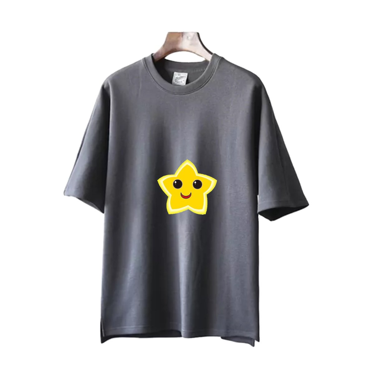 Custom Spring New Heavyweight 100% Cotton Loose Vintage t shirts in bulk Men plain graphic blank oversize t-shirts with logo