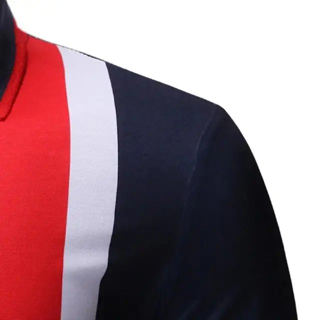 High Quality Breathable Polyester Cotton Polo T-Shirts Plain Men's Polo T-Shirts With LOGO Custom Logo Printed Men's Polo Shirt