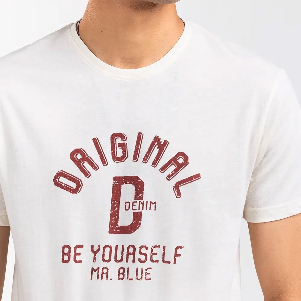Classic Round Neck New Design Printed High quality T-Shirts 100% Cotton Slim Fit comfort and style Sports Men's T-Shirt