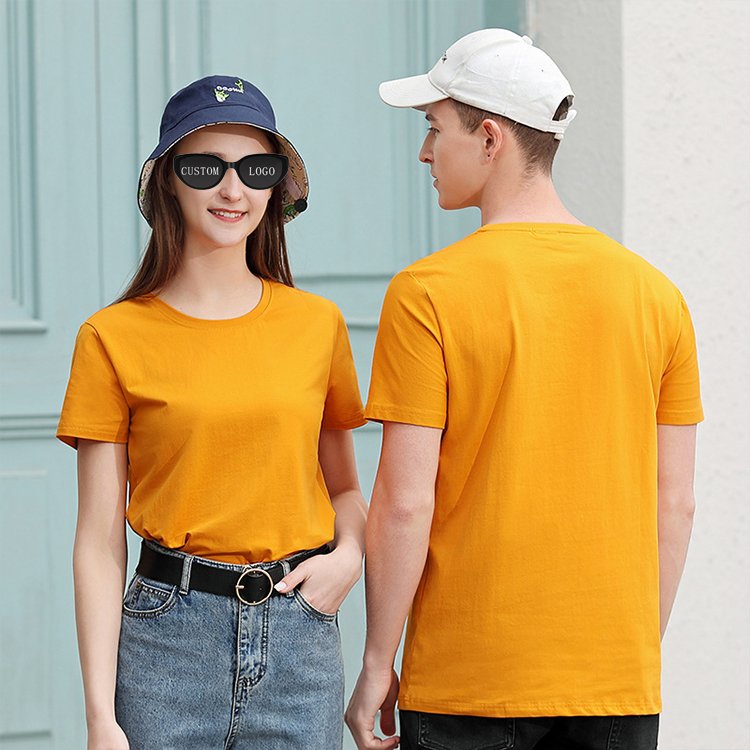 Round Neck Comfortable Printed Short Sleeve Sport Soft Couple T Shirt Causal Custom Men's T-Shirt