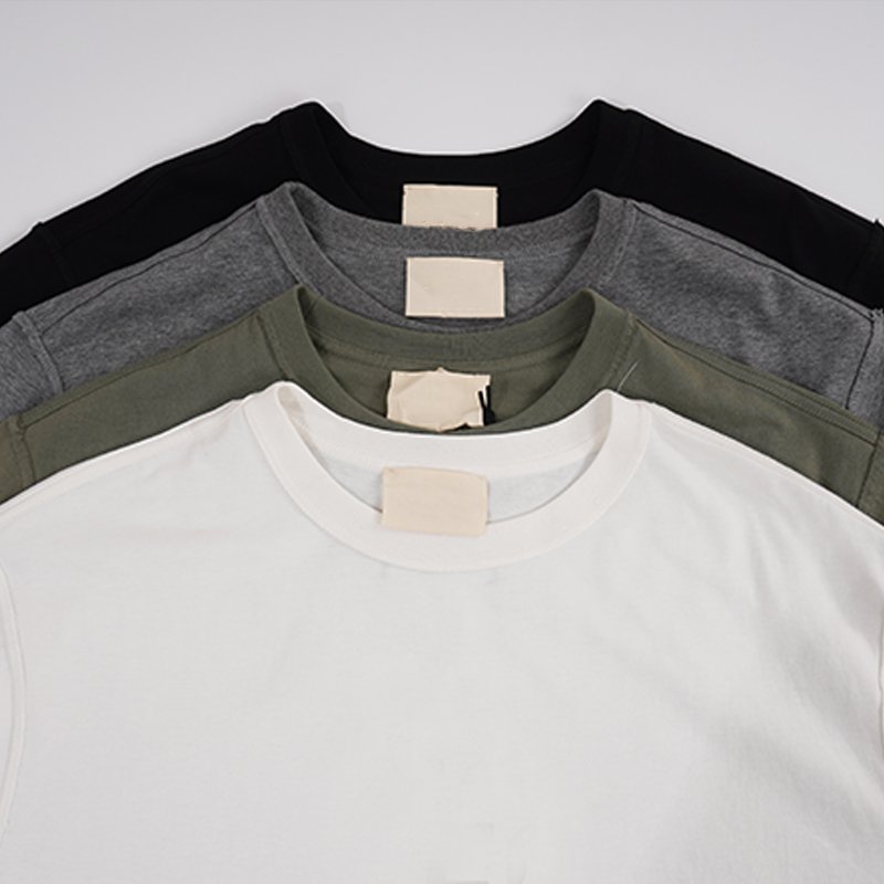 Custom Logo Casual Crewneck Men's T-shirt Premium Cotton Short Sleeve Shirt