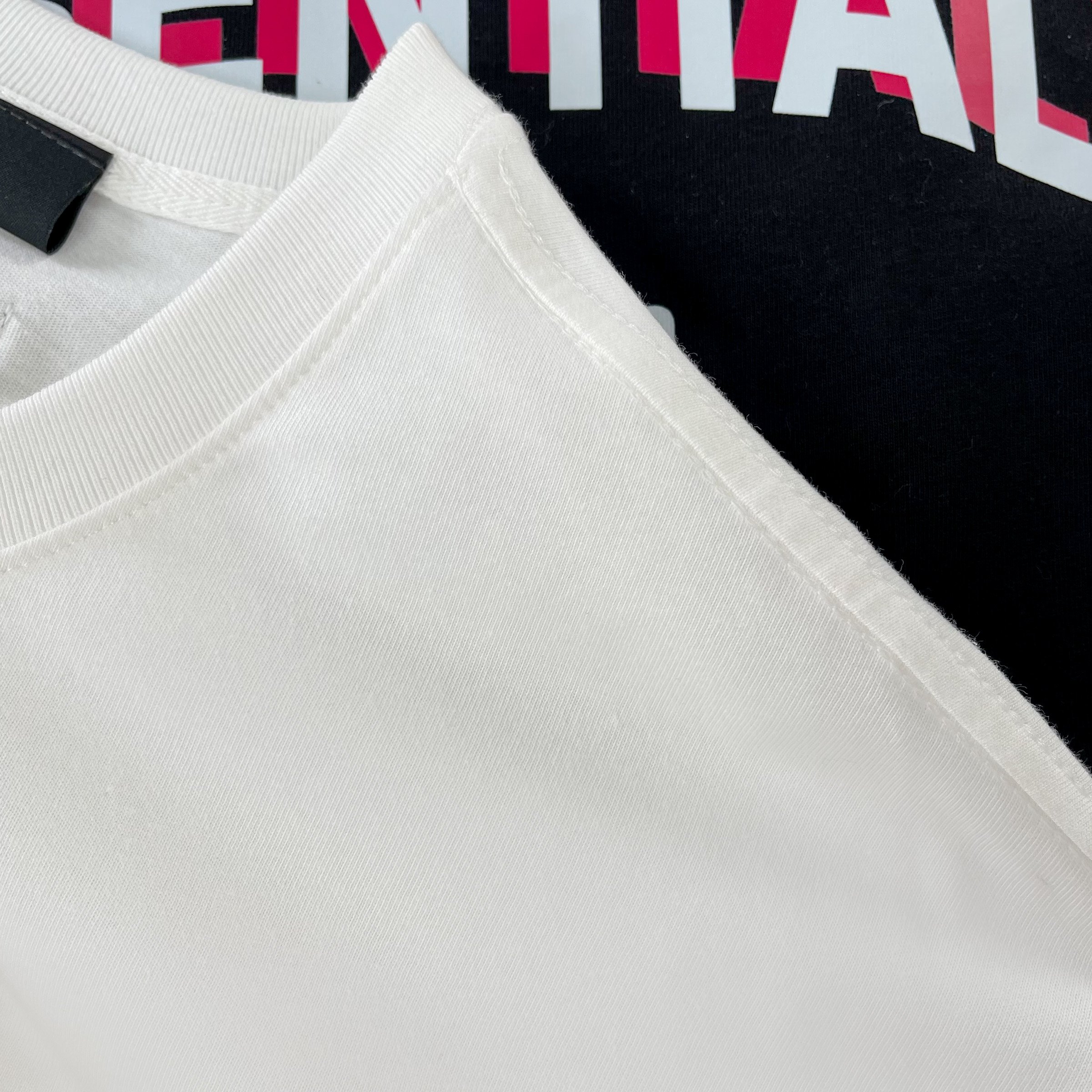 High Quality ESSENTIALS KAREEM Colorful Letters T-Shirt Oversized Short Sleeve Men's T-Shirt