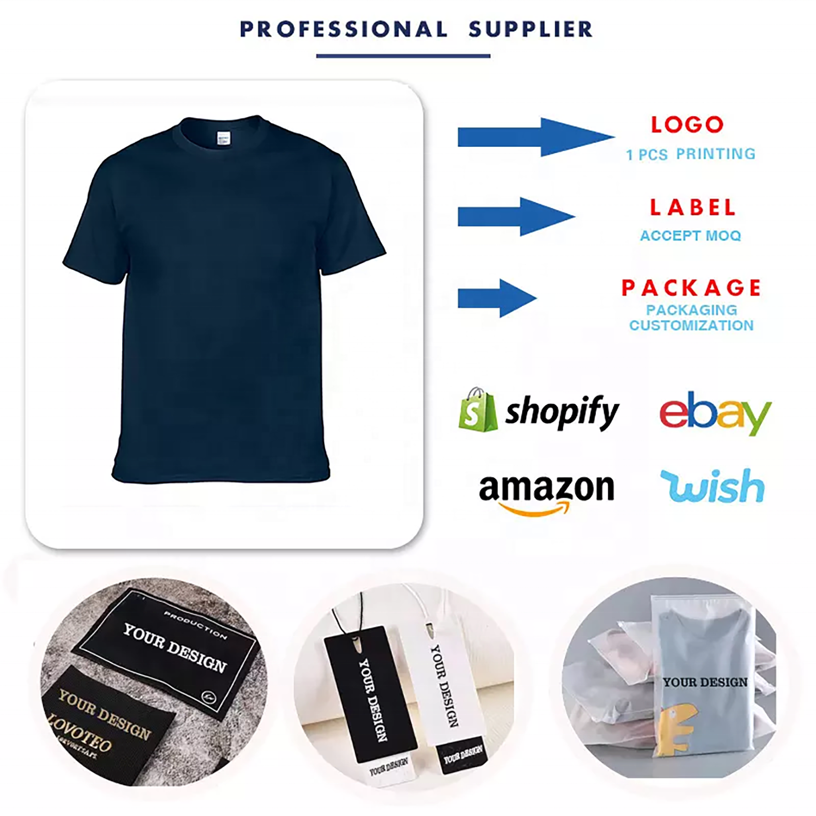 High Quality 100% Cotton Blank Customized logo Men's T-shirts Heavyweight Oversized Tshirt Printing Custom T Shirt