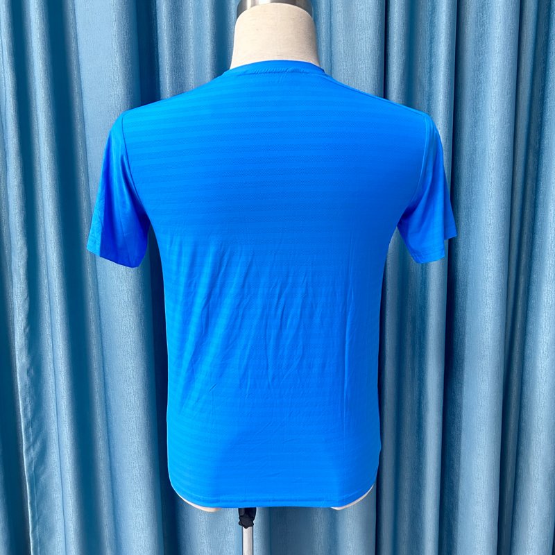 OEM Factory Custom Logo Fitness Gym Training Mesh Breathable Plain Men's T Shirts