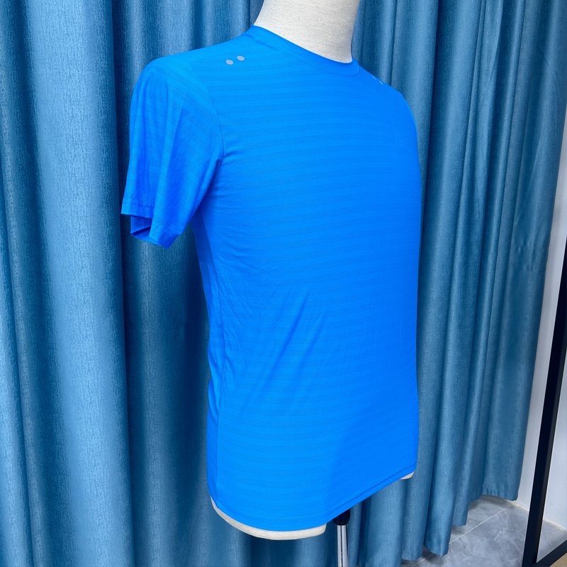 OEM Factory Custom Logo Fitness Gym Training Mesh Breathable Plain Men's T Shirts