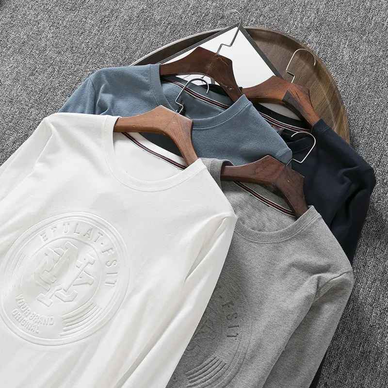 Wholesale Classic Round Neck Custom Logo Plus Size Tee Shirts Plain Oversized Cotton Men Tshirt For 3d Puff Print T-shirts