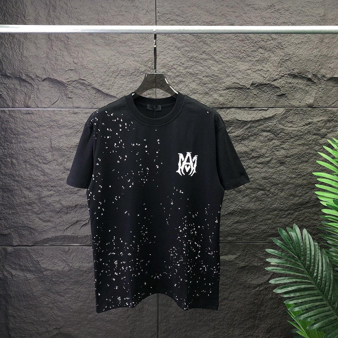 DESIGNERS Famous brand luxury t shirt custom graphic printed heavy cotton woman t-shirts men