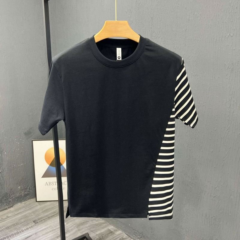High Quality Men's T-Shirts and Shorts Plain Modern Fashion Breathable Cotton Outfits Mens T Shirt And Shorts men Summer Sets