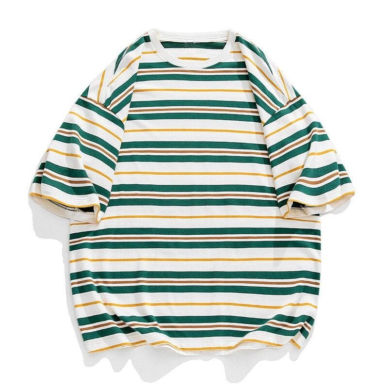 Good Price- Wholesale men's Tshirt Horizontal Striped design - 100% cotton t-shirt export to USA,EU,UK market