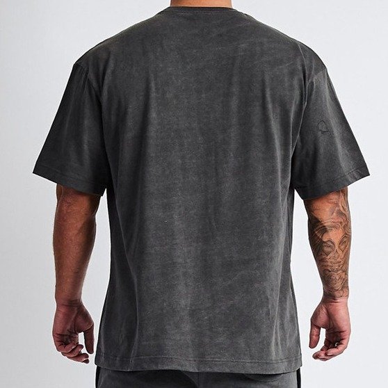 Heavyweight Wholesales Custom Printed Short Sleeve Men 95%Cotton 5%Spandex Apparel Drop Shoulder Men's T Shirt