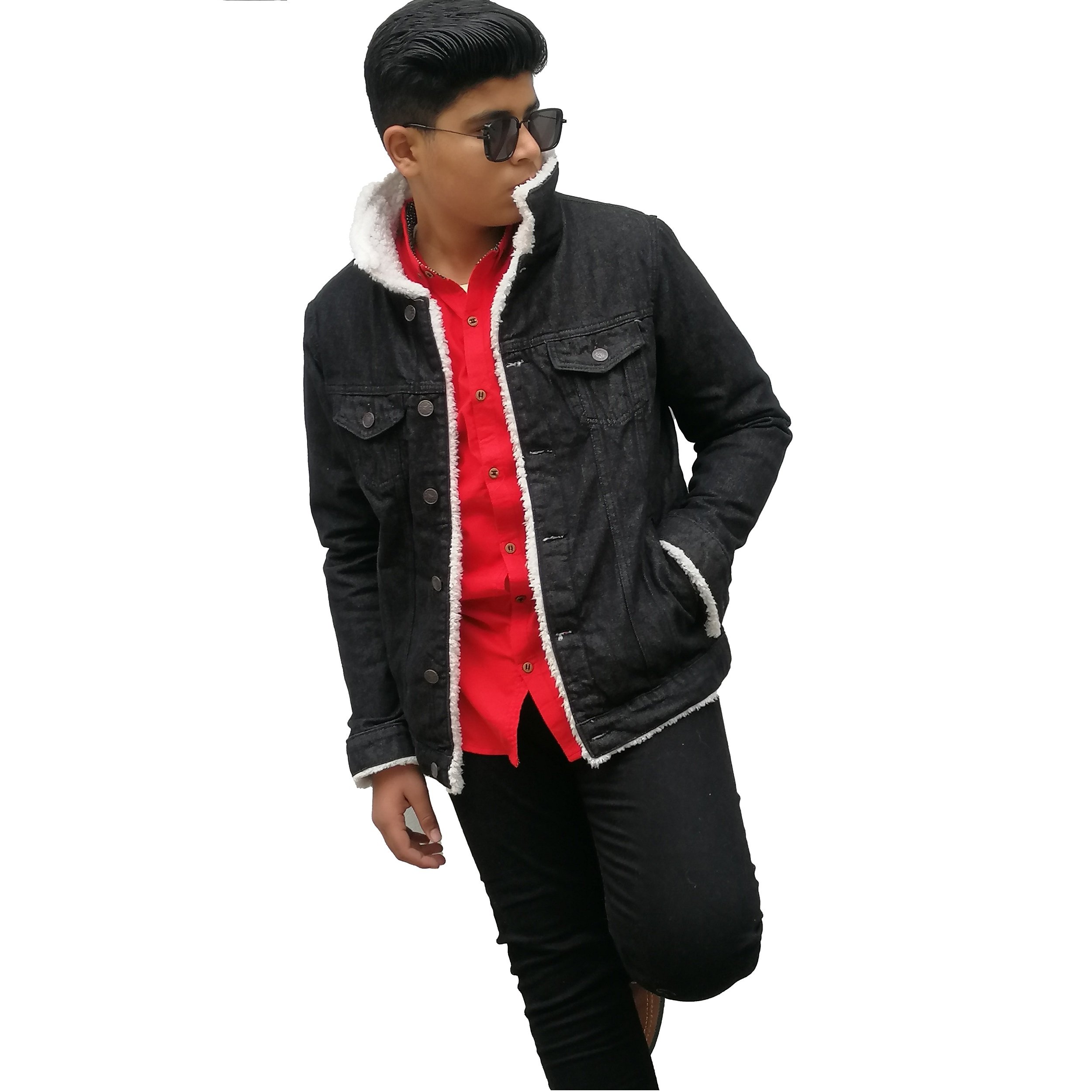 Factory Cheap price Manufacturer Breathable basic slim Fit Washed men's jeans & Jacket sets Best Quality custom Logo shades