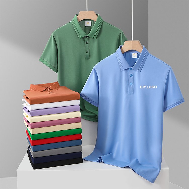 Wholesale Custom logo printing embroidery Golf polo shirt 100%cotton blank Polo t-shirt