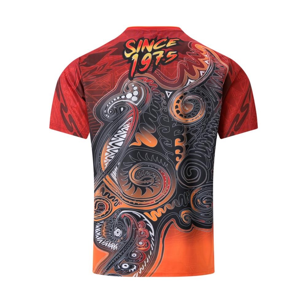 Custom Logo 100% Polyester printed sport T-shirts Sublimation Full Printed Shirt Round Neck Men's T Shirts