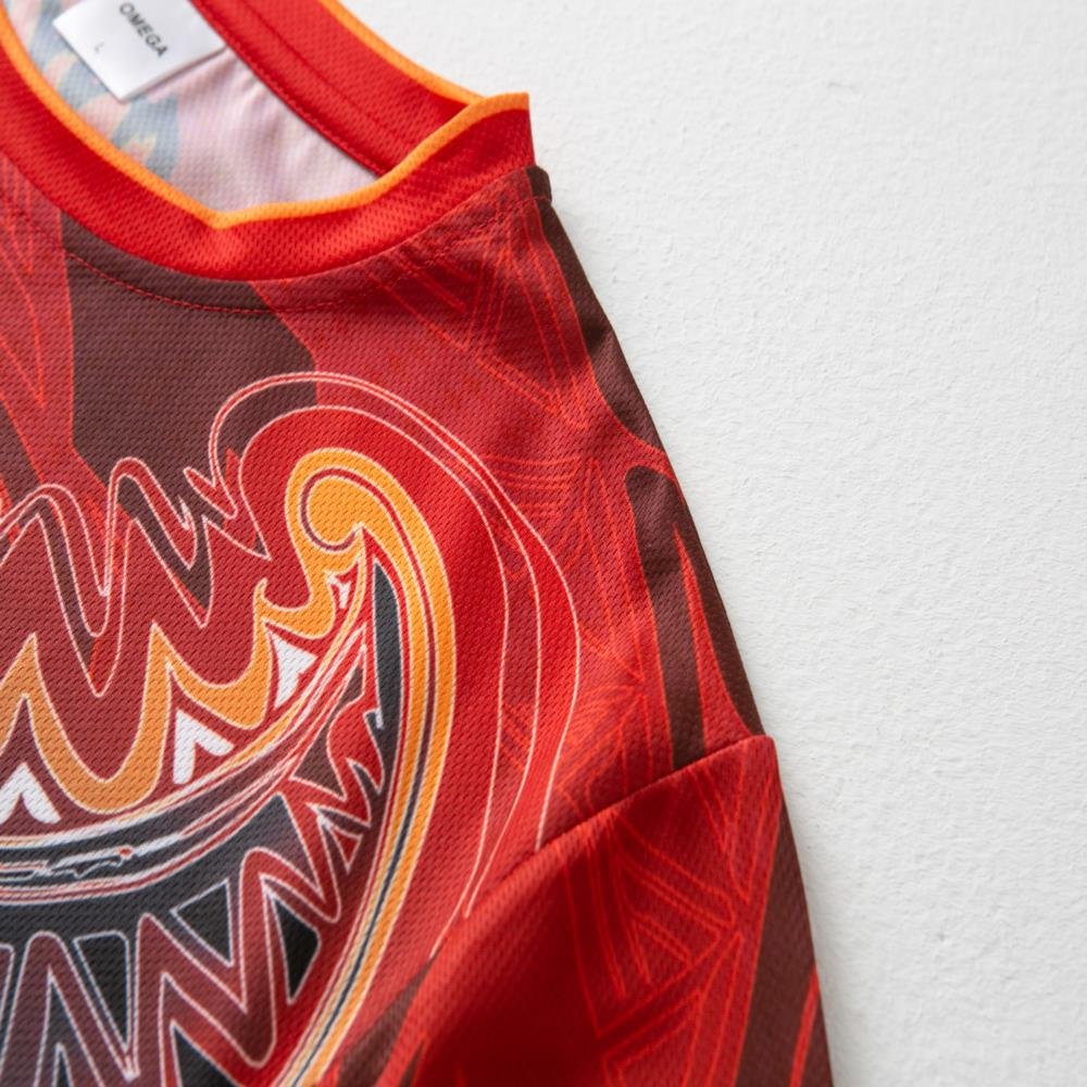 Custom Logo 100% Polyester printed sport T-shirts Sublimation Full Printed Shirt Round Neck Men's T Shirts