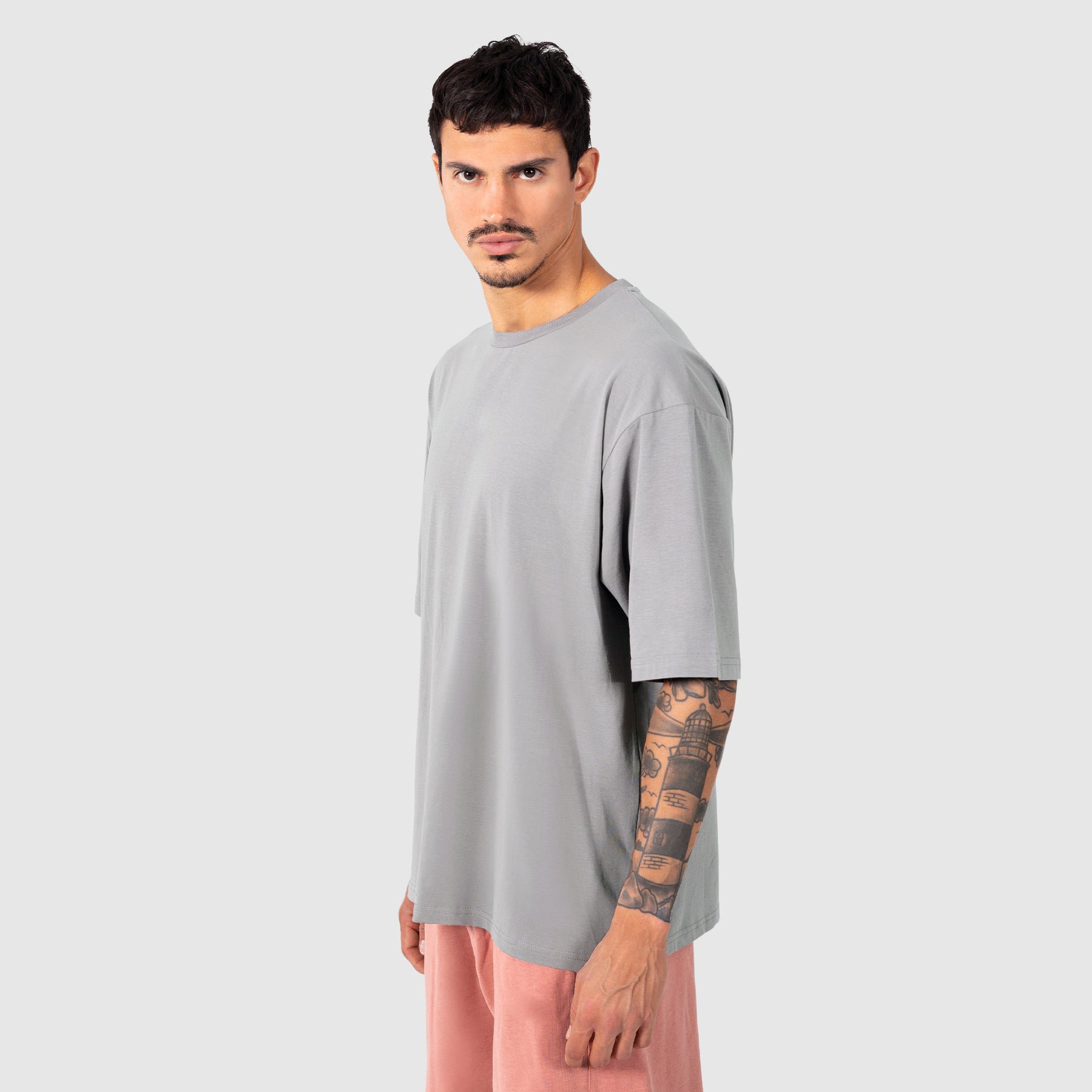 High Quality Blank Plain White Oversized Men T Shirt Custom Printing Logo Embroidery Heavy Unisex T-shirt