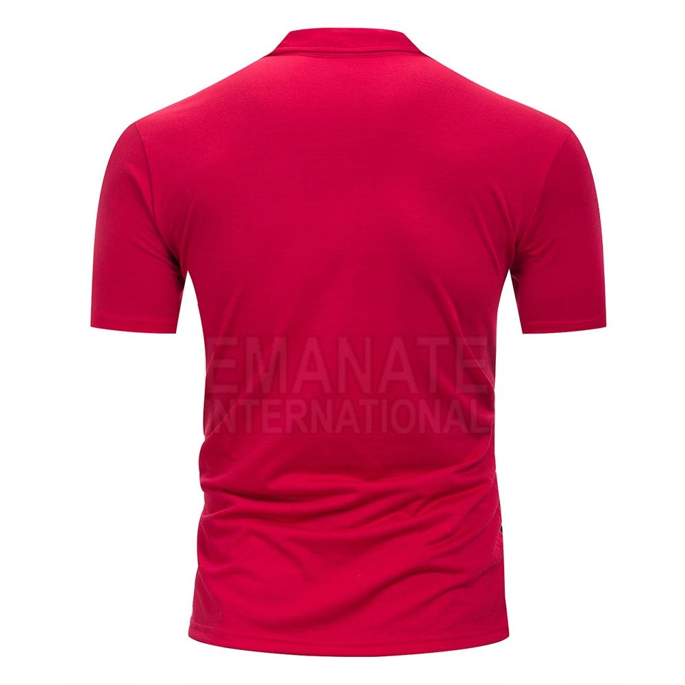 Design Your Own Polo T-Shirt Short Sleeve Cotton Polyester Men's Polo T-Shirt In Low Price