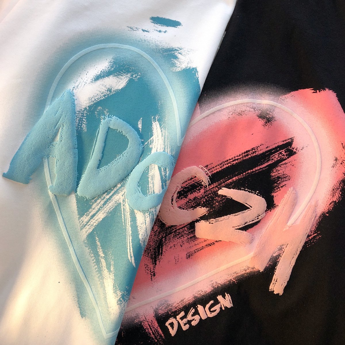 Custom latest design oem your logo 3d puff print tshirts 100% cotton Printing Your Brand logo plus size men's t-shirt