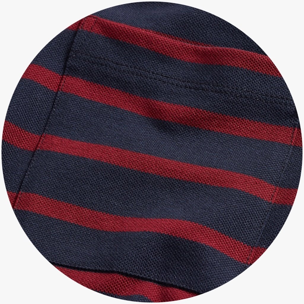 2022 New Style 100% Cotton Vintage T-Shirts for Men Long Sleeve Fitted with Stripe Yarn Dyed Printed Logo Wholesales Bangladesh