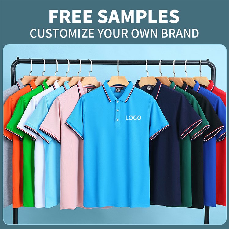 2024 New Fashion Style Custom Made Mens Polo T-shirts 100% cotton Men's polo shirt